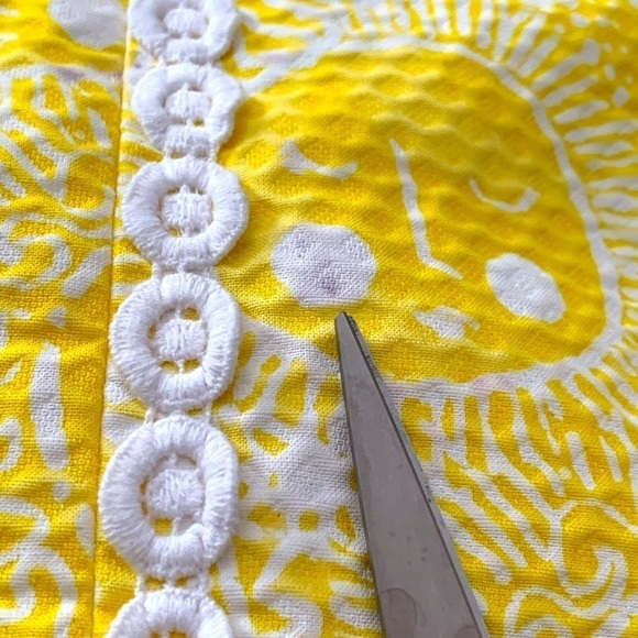 Lilly Pullitzer McFarlane Shift Dress Sunglow Yellow Style 84125 - Picture 14 of 15